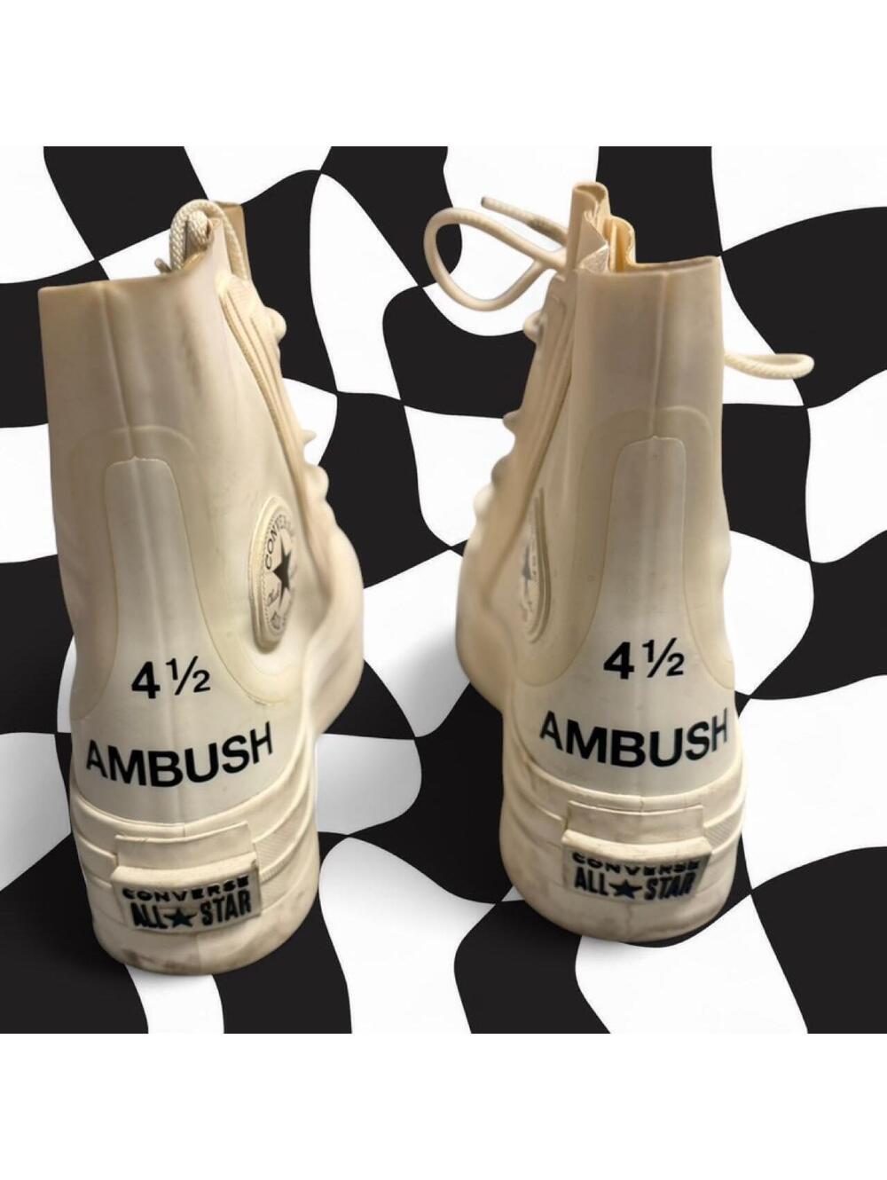 Ambush x Converse Chuck Taylor All Star Platform II white trainers